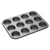 MasterClass Non-Stick 12 Hole Deep Baking Pan
